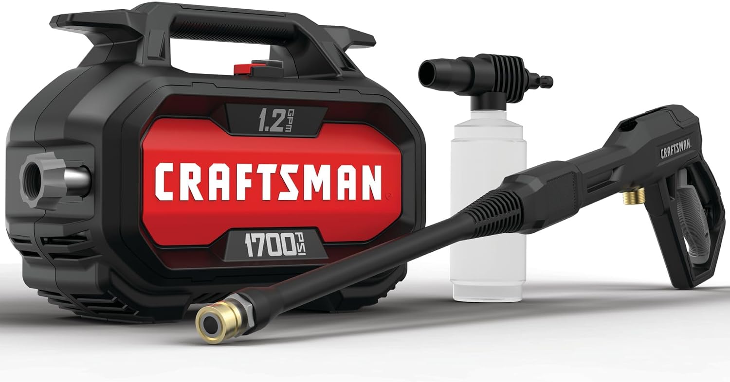 CRAFTSMAN CMEPW1700: hidrolavadora eléctrica compacta que 2.000+ compraron el último mes — 25% off