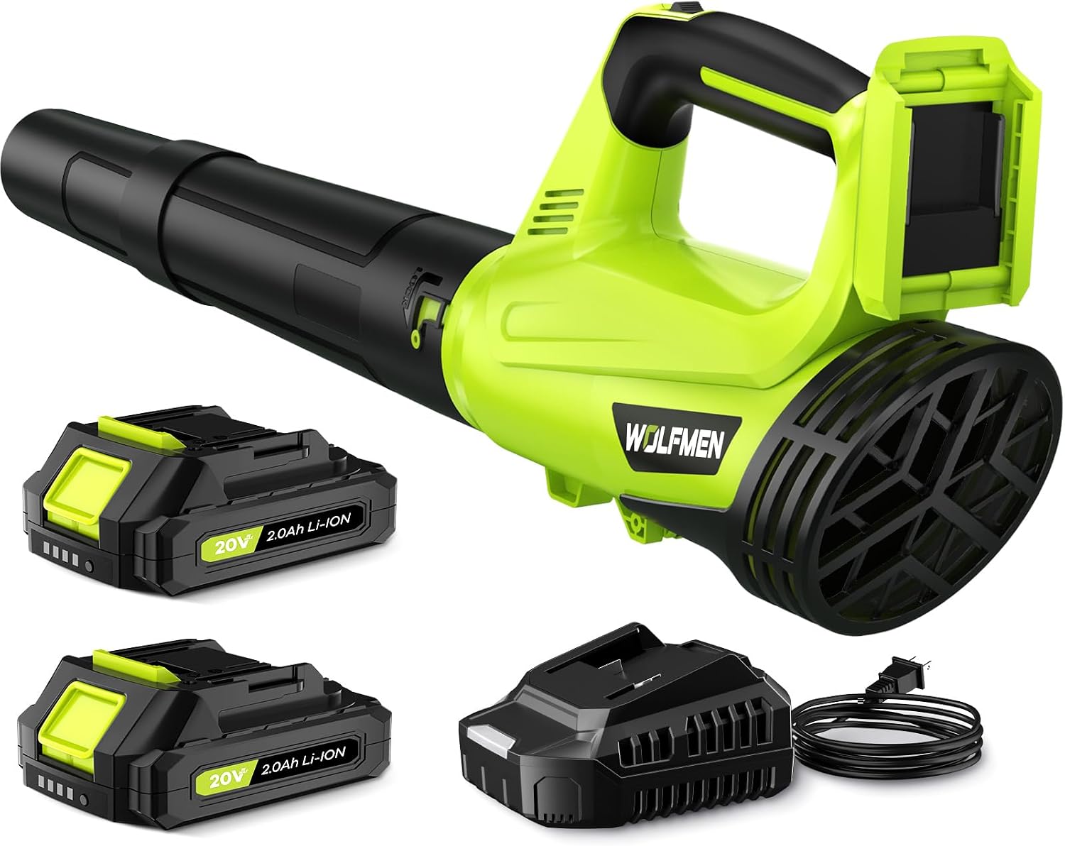 WOLFMEN Sopladora de Hojas Inalámbrica: #1 más vendido con 7K+ compras este mes — 30% off