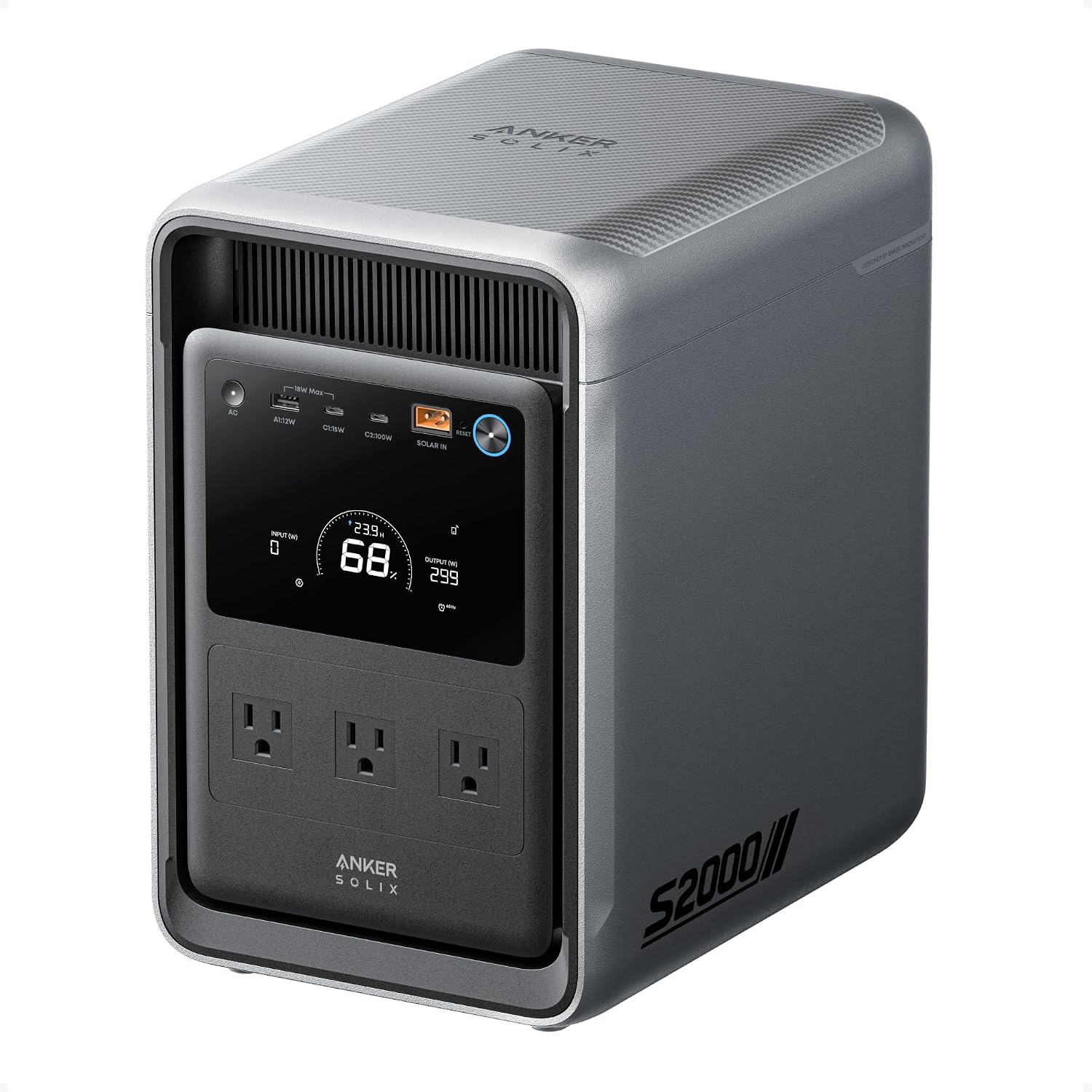 Anker SOLIX S2000: que un corte de luz no te arruine la nevera